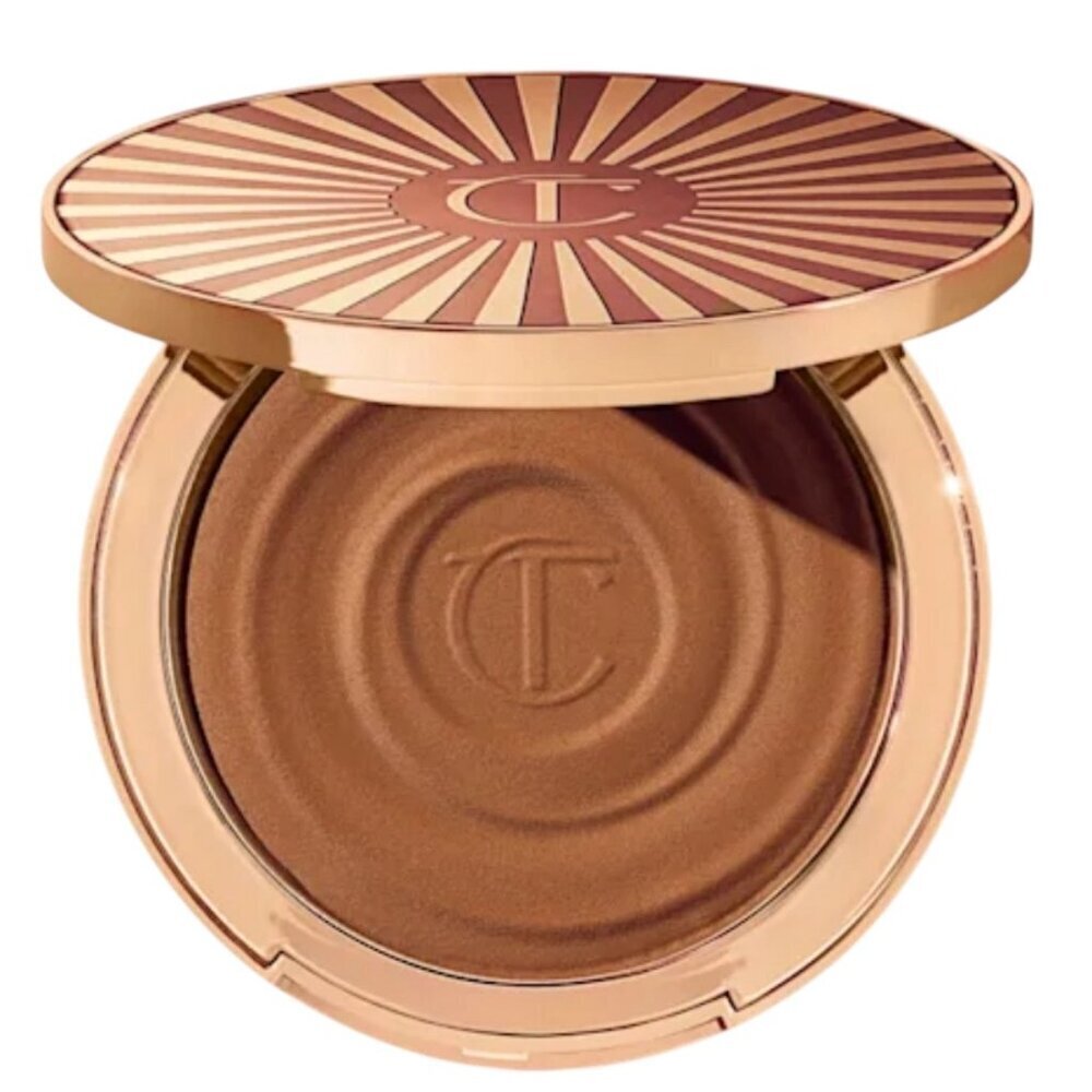 Charlotte Tilbury Beautiful Skin Sun-Kissed Glow Bronzer 2 Medium New in Box 0.7